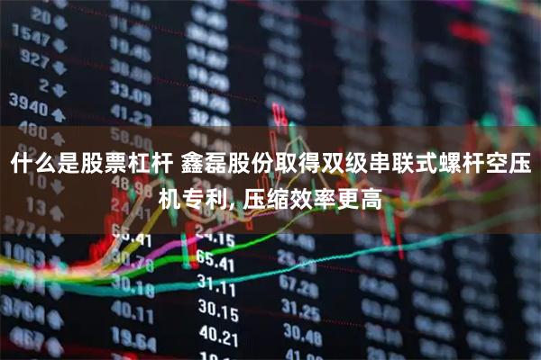 什么是股票杠杆 鑫磊股份取得双级串联式螺杆空压机专利, 压缩效率更高